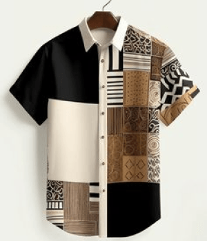 Men's African Print Shirt